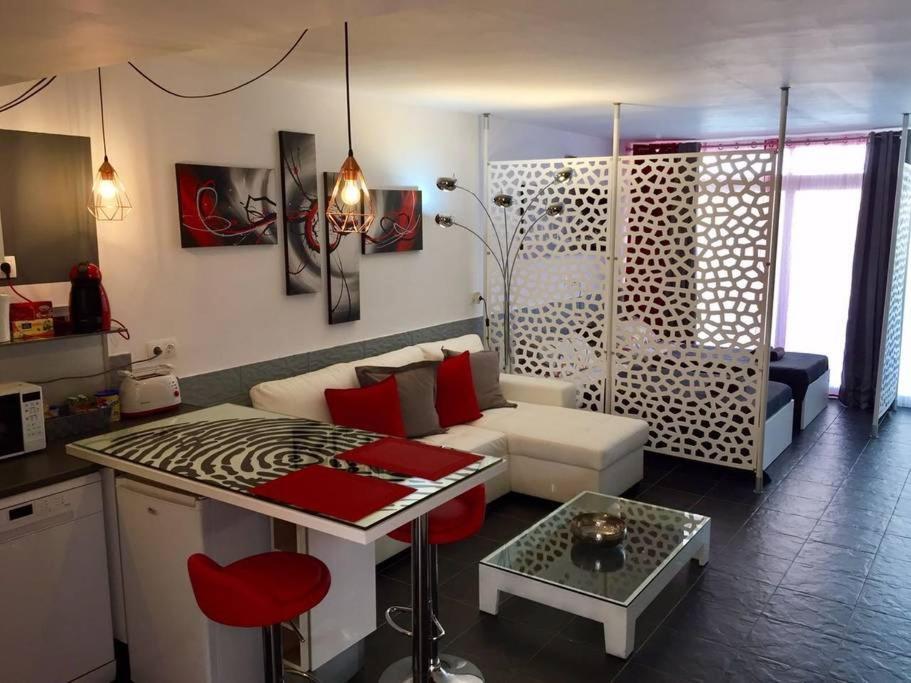 Apartament Red Loft Deluxe - Vivienda Vacacional A Playa Del Ingles Zewnętrze zdjęcie